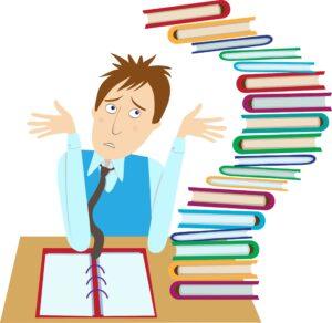 Employé frustré par la chasse aux pièces manquantes